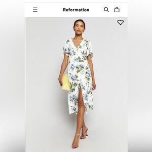 Reformation Breanna Dress in Riviera Print